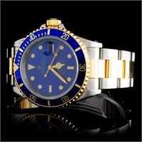 40MM Rolex Submariner YG/SS Wristwatch