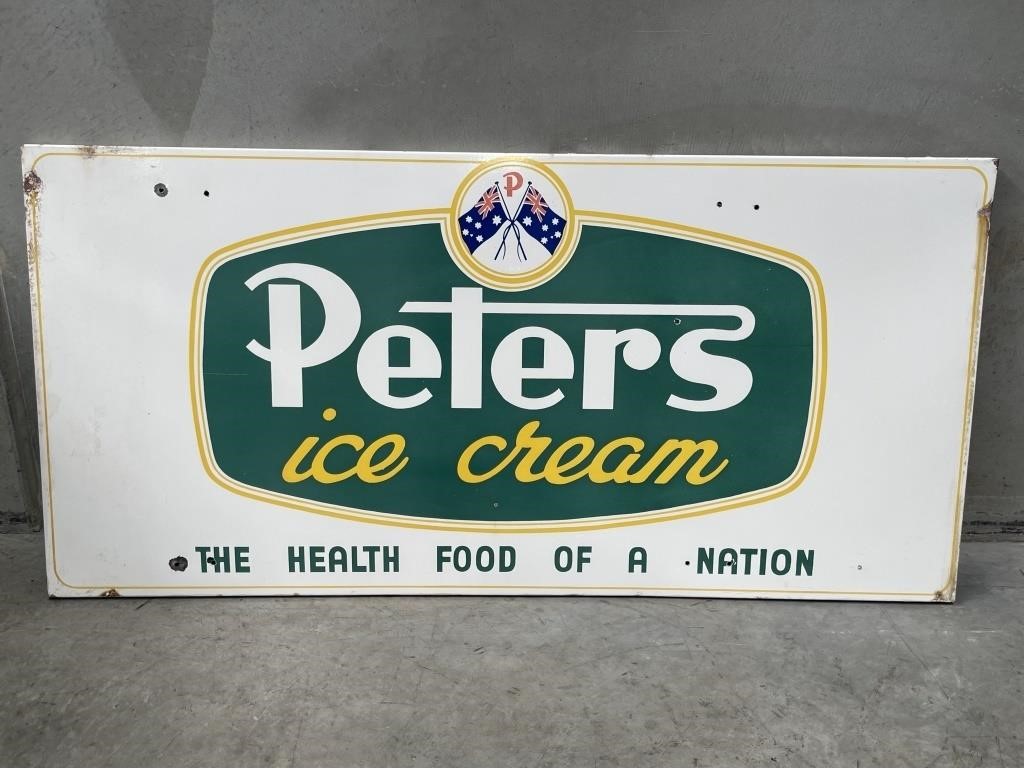 Original PETERS ICE CREAM The Health Food Of A