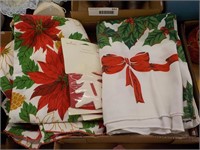 Holiday Table Cloths, Etc.