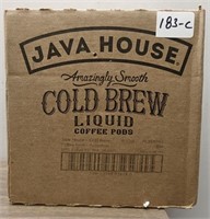 JAVA HOUSE 48 CT COLD BREW LIQUID COFFEE PODS