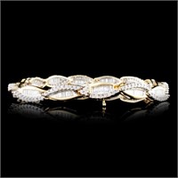2.61ctw Diamond Bracelet in 14K Gold