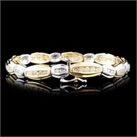 1.91ctw Diamond Bracelet in 14K Gold