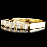 14K Gold Ring with 0.56ctw Diamonds