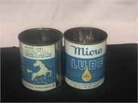 Micro lube pair (empty)