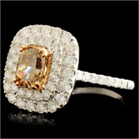 18K Gold Ring with 2.00ctw Fancy Diamonds