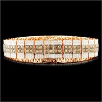 6.36ctw Diamond Bracelet in 14K Gold