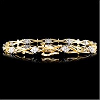 1.00ctw Diamond Bracelet in 14K Gold