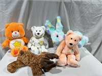 Car Bear and Beanie Babies, Etc Soft Toys