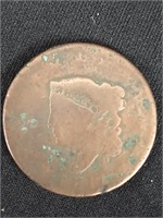 1817 Large Cent as found  look at pictures