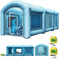 $545 - VEVOR Inflatable Paint Booth, 20x10x 8'