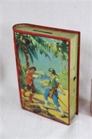 Money Box - Tin Book Pirates