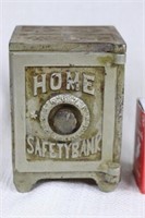 Money Box - Cast Iron Home Safe Bank