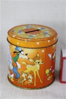 Money Box - Tin Walt Disney World