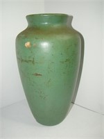 Green Crock Vase