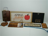 Decorative Wooden Signs