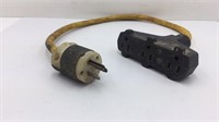 Three Plug Extension Cord