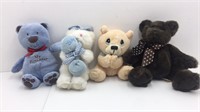 Lot of Plush Stuffed Baby Teddy Bears