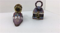 Shoe and Purse Figurines