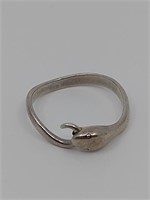 Boma, Sterling Silver Snake Ring