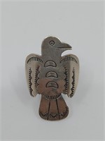 Vintage Navajo Sterling Silver Bird Ring