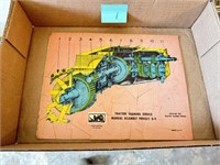 1954 Tractor Training Services Puzzle Project D-9