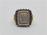 Kay Jewelers JWBD, Sterling Silver Diamond Ring