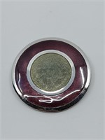 De Passille-Sylvestre, Modernist Enameled Brooch