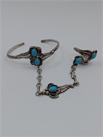 Richard Begay, Navajo Sterling Silver Turquoise