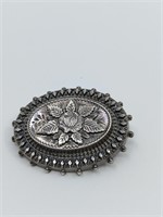 Antique Victorian, Sterling Silver Mourning