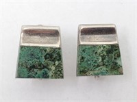 Enrique Ledesma, Mexican Sterling Silver Earrings