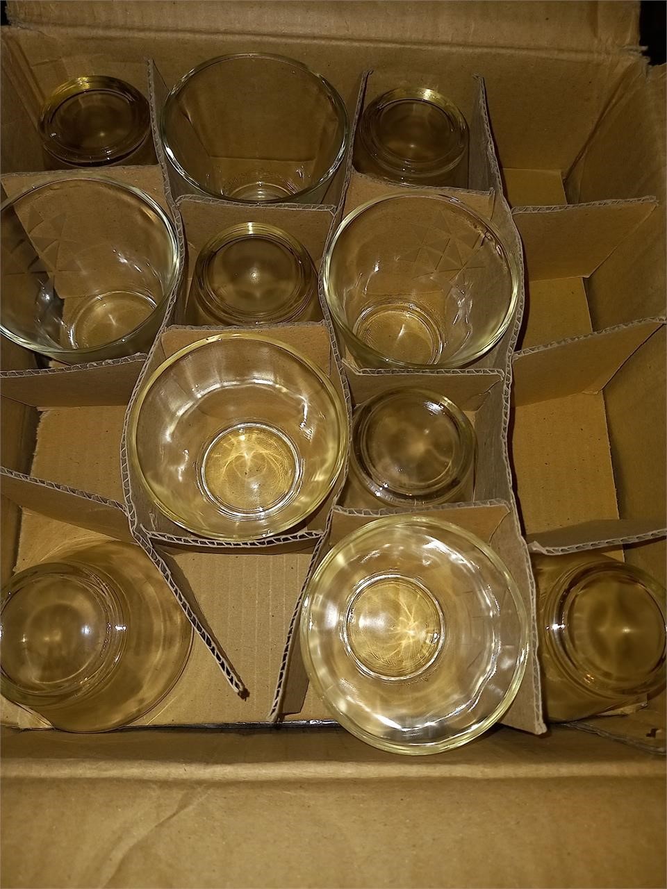 Set of 44 glasses