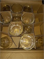 Set of 44 glasses