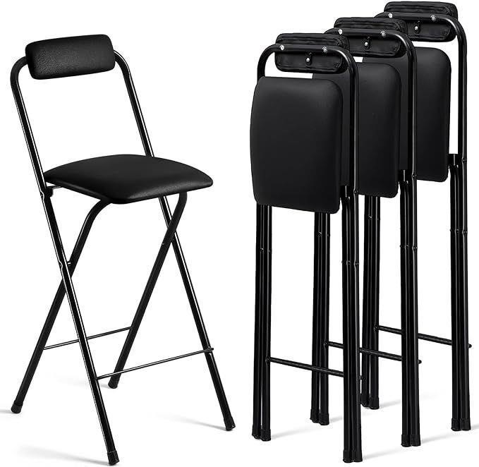 $180 - Geelin 4 Pcs Folding Chair Stool Chair