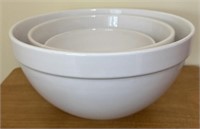 Ceramic 3pc Mixing Bowl Set