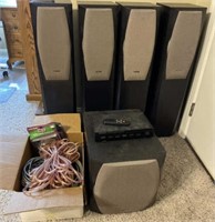 Vintage  Infinity Speakers, Subwoofer and Misc