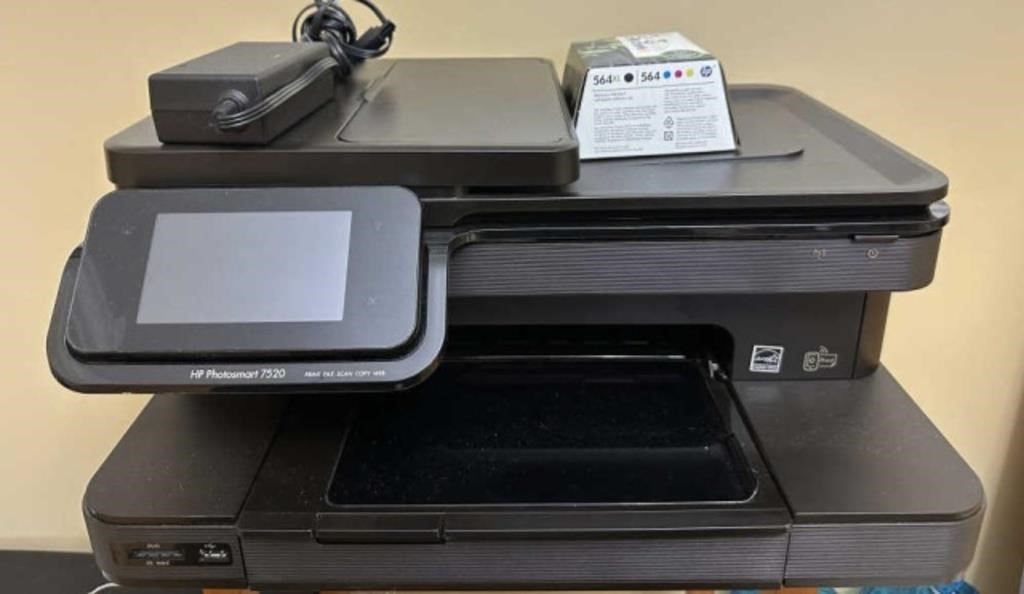 HP Photosmart 7520 Print Fax Scan Copy Web