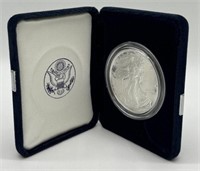 1997-P Silver American Eagle One Dollar - 99.9-%
