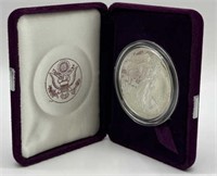 1993-P Silver American Eagle One Dollar - 99.9%