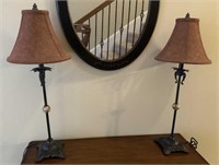 (2) Parlor Lamps