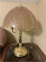 Vintage Brass Lamp - 3 Bulbs