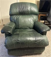 Green Leather Recliner