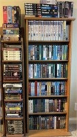 VHS Tapes and Shelves