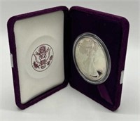 1992-S Silver American Eagle One Dollar Coin 99.9%