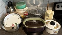 Tupperware, Pie Pans, and Misc Kitchenware