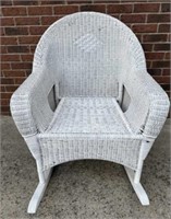 Wicker Outdoor Rocking Chair