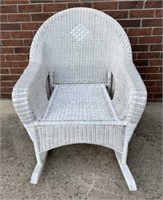 Wicker Outdoor Rocking Chair