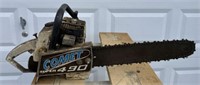 Comet Super 490 Chainsaw - Gas Powerd