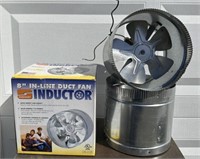 (3) 8in In-Line Duct Fan Inductor