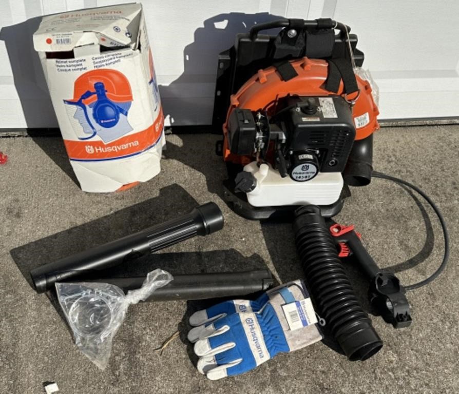 Husqvarna 145 BT Blower and Misc