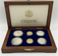1993 United States Mint Bill of Rights Coins w/COA